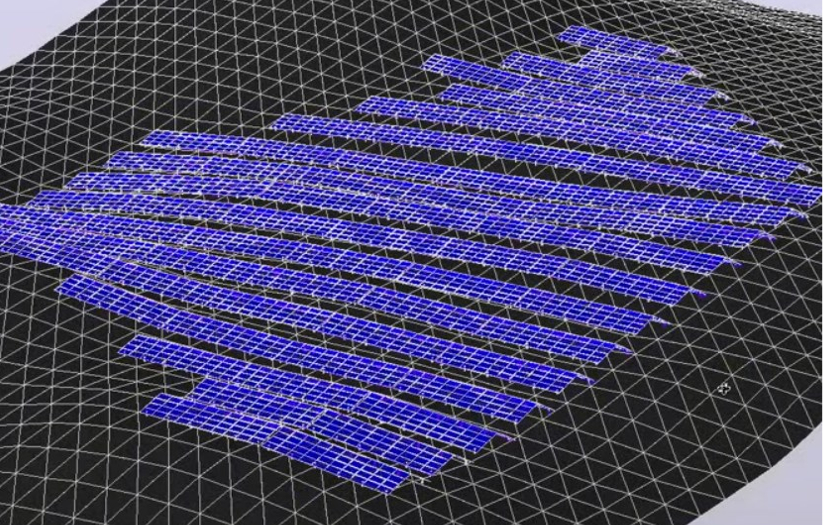 AutoCAD and BricsCAD plug-ins development for designing solar power plants screenshot 1